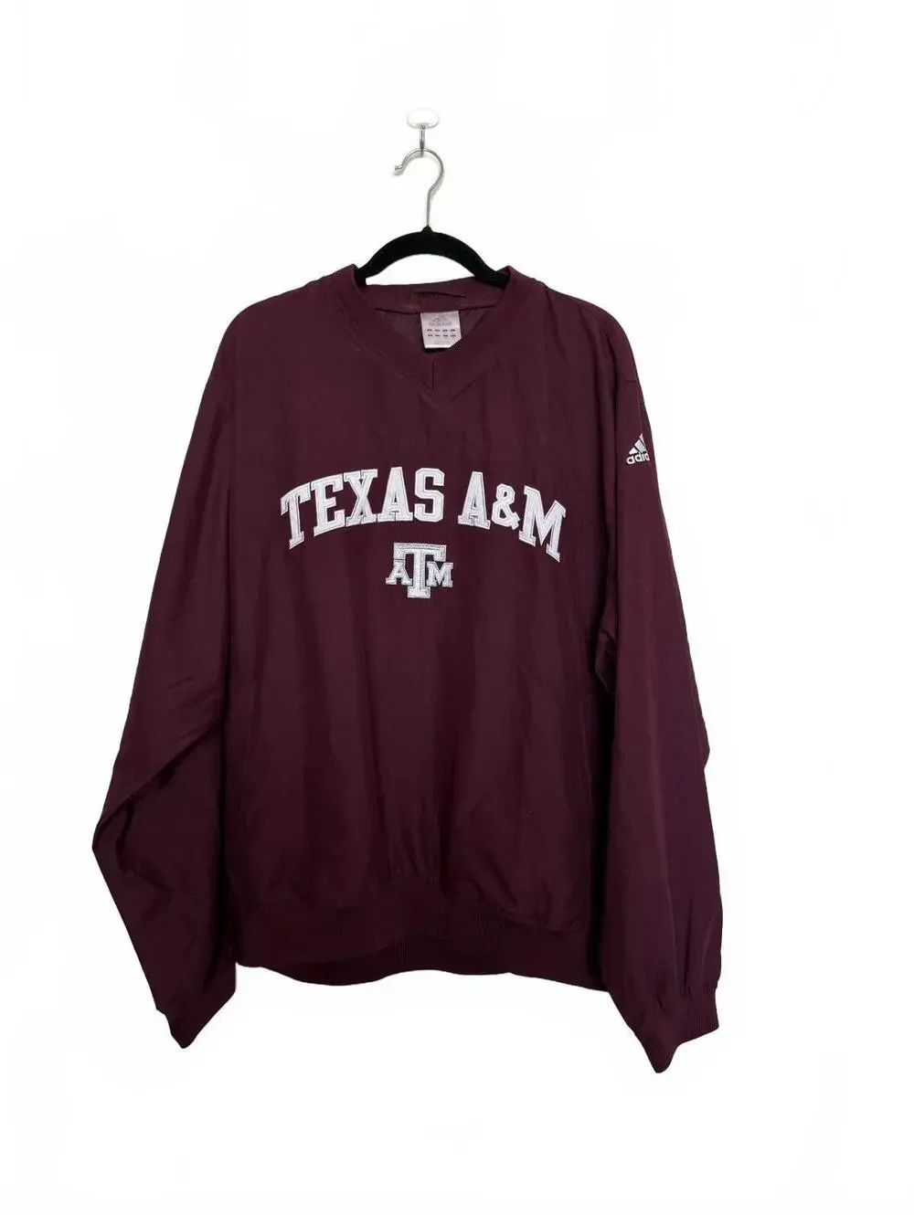 Adidas Texas A&M Maroon Pullover Sweatshirt